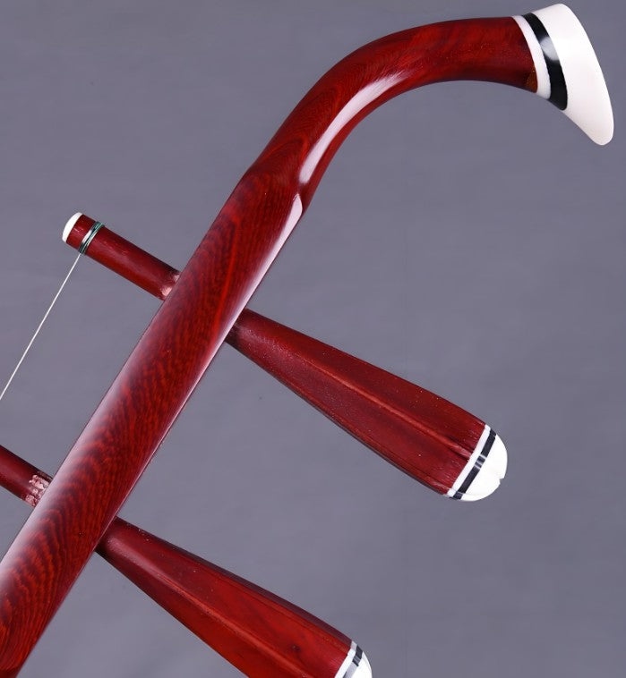 Wan Qixing African Sandalwood Erhu – Beginner to Advanced Level Professional Chinese Fiddle