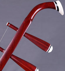 Wan Qixing African Sandalwood Erhu – Beginner to Advanced Level Professional Chinese Fiddle