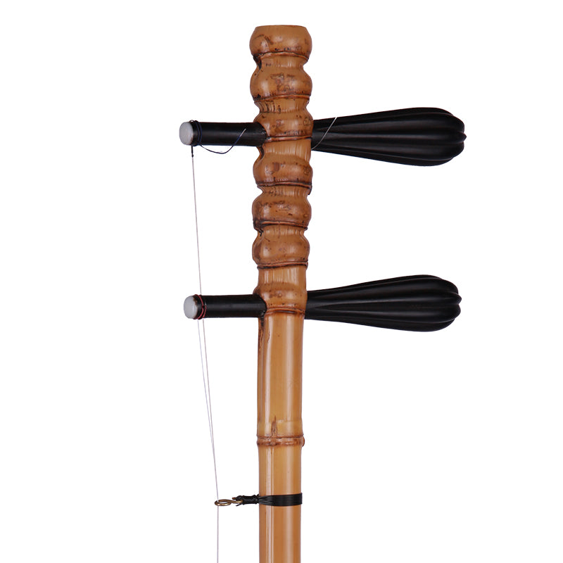 YueHai Model 701LX Jinghu (Xipi Tuning) – Grade 1 Luohan Bamboo with East African Rosewood Pegs