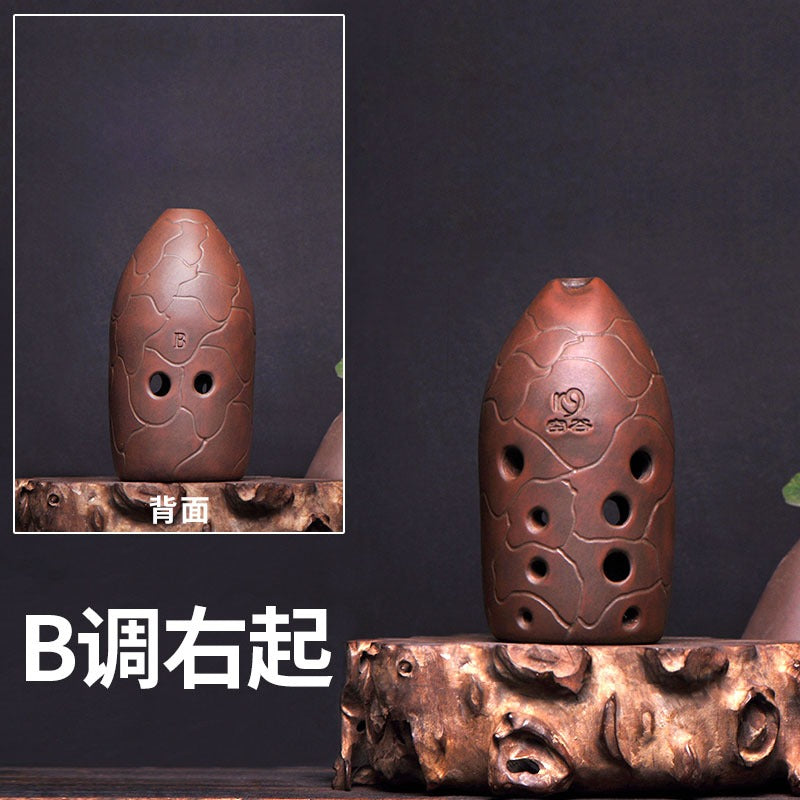 KongGu Xun 2024 – Professional 10-Hole Ceramic Ocarina Flute for Beginners & Students