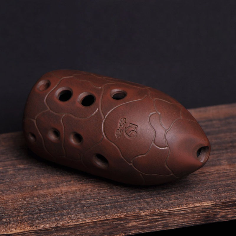 KongGu Xun 2024 – Professional 10-Hole Ceramic Ocarina Flute for Beginners & Students
