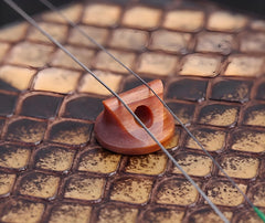 Premium Old Pine Erhu Bridge - Rich and Warm Tone, Enhanced Volume - Handcrafted (Set of 2)