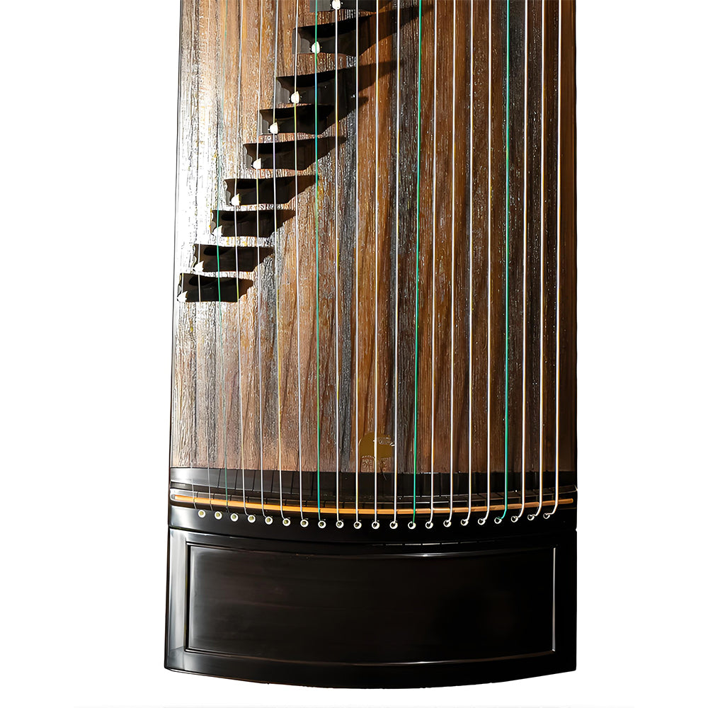 Huali Guzheng 808S “Natural Charm” — Ebony Frame, Minimalist Design, Professional Grade