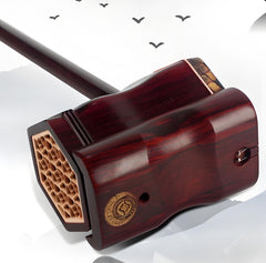 HuQiu Premium Indian Small-Leaf Rosewood Erhu 5168 (Gold Medal) – Professional Performance Erhu