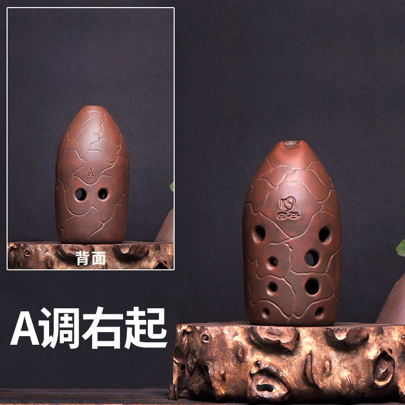 KongGu Xun 2024 – Professional 10-Hole Ceramic Ocarina Flute for Beginners & Students