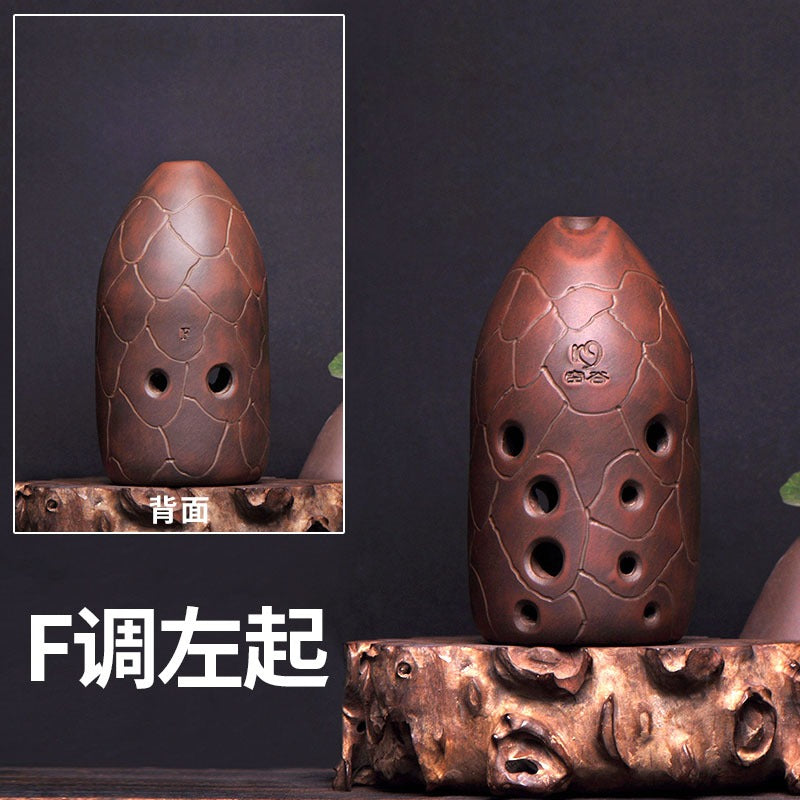 KongGu Xun 2024 – Professional 10-Hole Ceramic Ocarina Flute for Beginners & Students