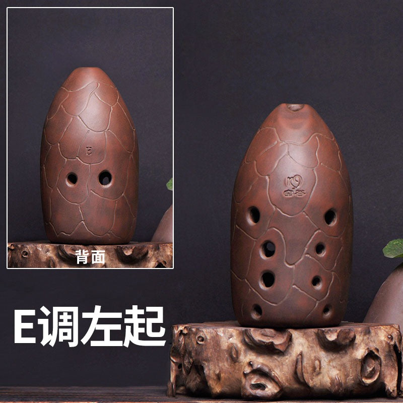KongGu Xun 2024 – Professional 10-Hole Ceramic Ocarina Flute for Beginners & Students