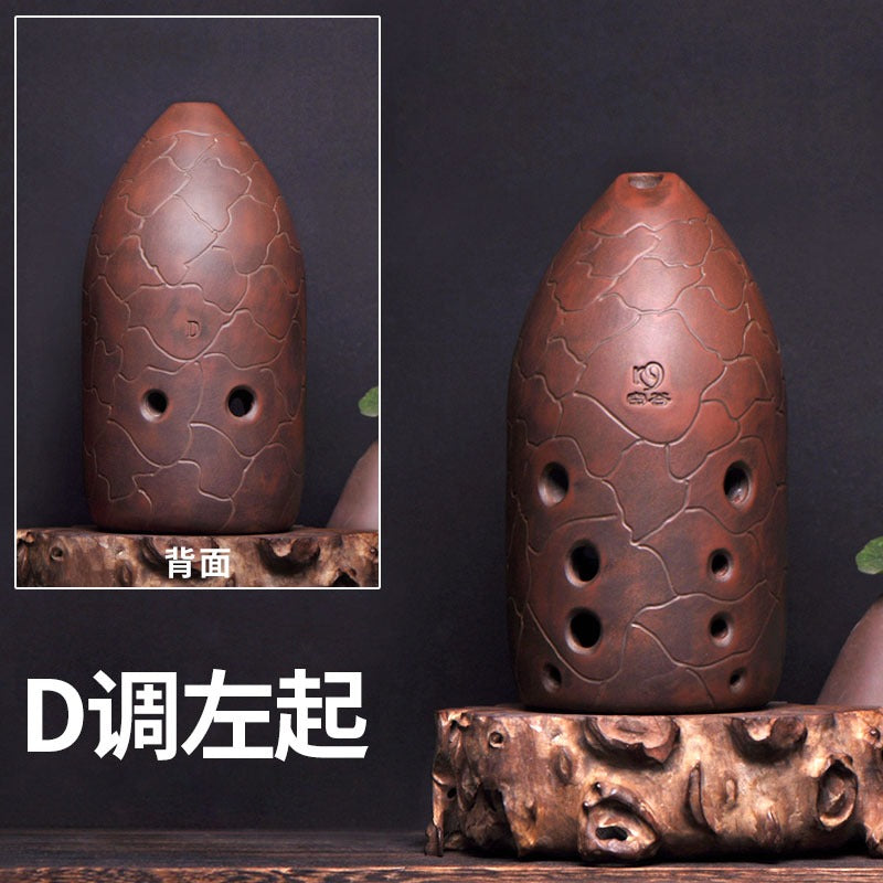 KongGu Xun 2024 – Professional 10-Hole Ceramic Ocarina Flute for Beginners & Students