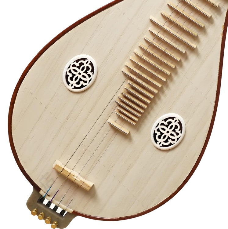 Yuehai 413 Liuqin – African Pterocarpus (Padauk), Red Hardwood Finish, Exam-Grade Performance Model(古夷苏木)
