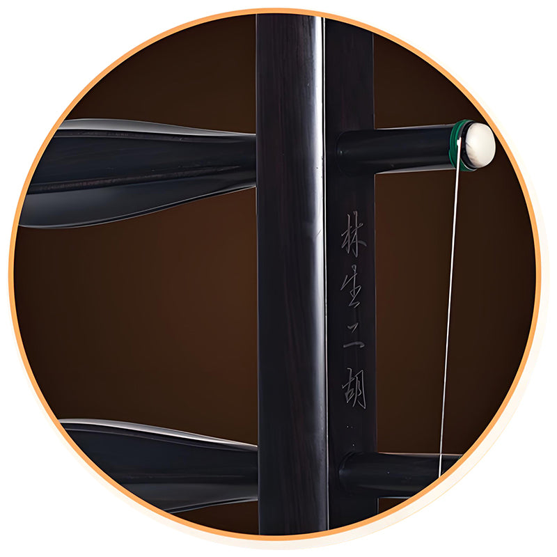 Lu Linsheng Solo Edition Aged Rosewood Zhonghu – Professional Performance & Collector's Model
