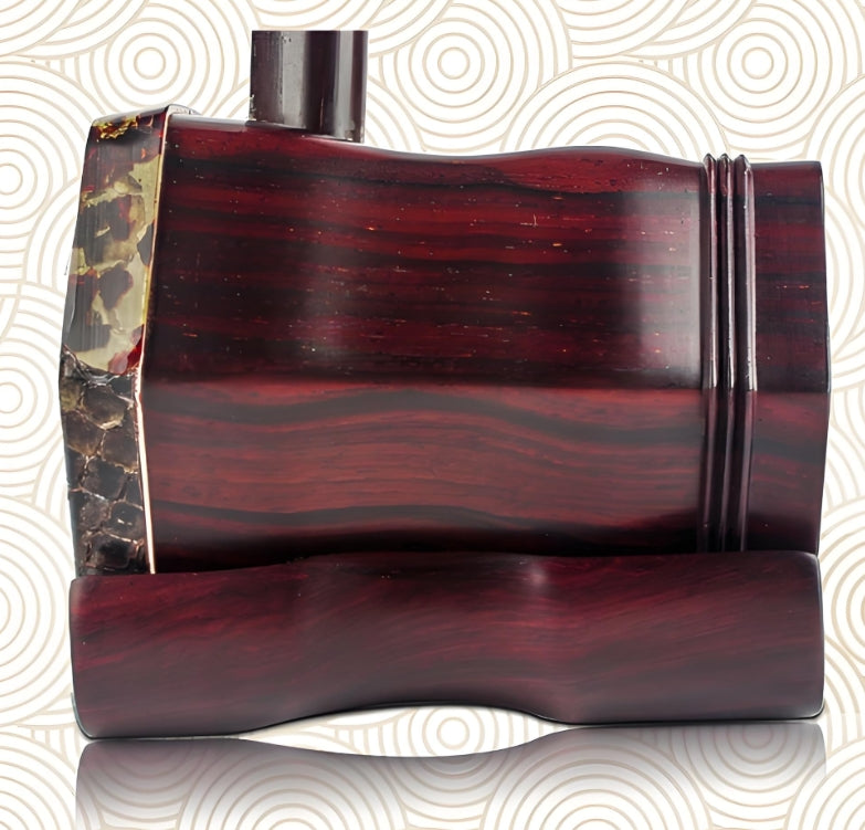 HuQiu Premium Dalbergia (Large Leaf) Rosewood Professional Erhu (Silver Seal) 5133 – Expert-Level Chinese Two-String Violin Fiddle