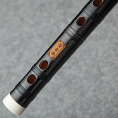 Dong Xuehua Black Bamboo Flute – Handcrafted Bitter Bamboo Flute for Beginners & Performers