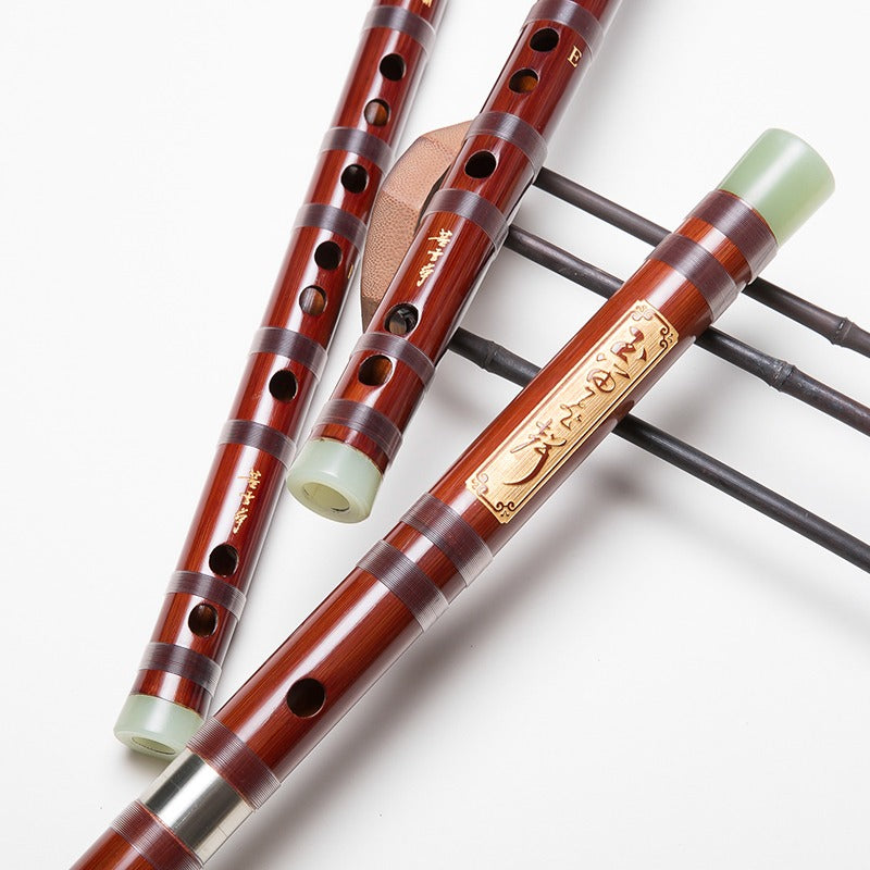 Dong Xuehua Handmade No. 8886 Dizi – Premium Bitter Bamboo Chinese Flute for Collectors & Performers