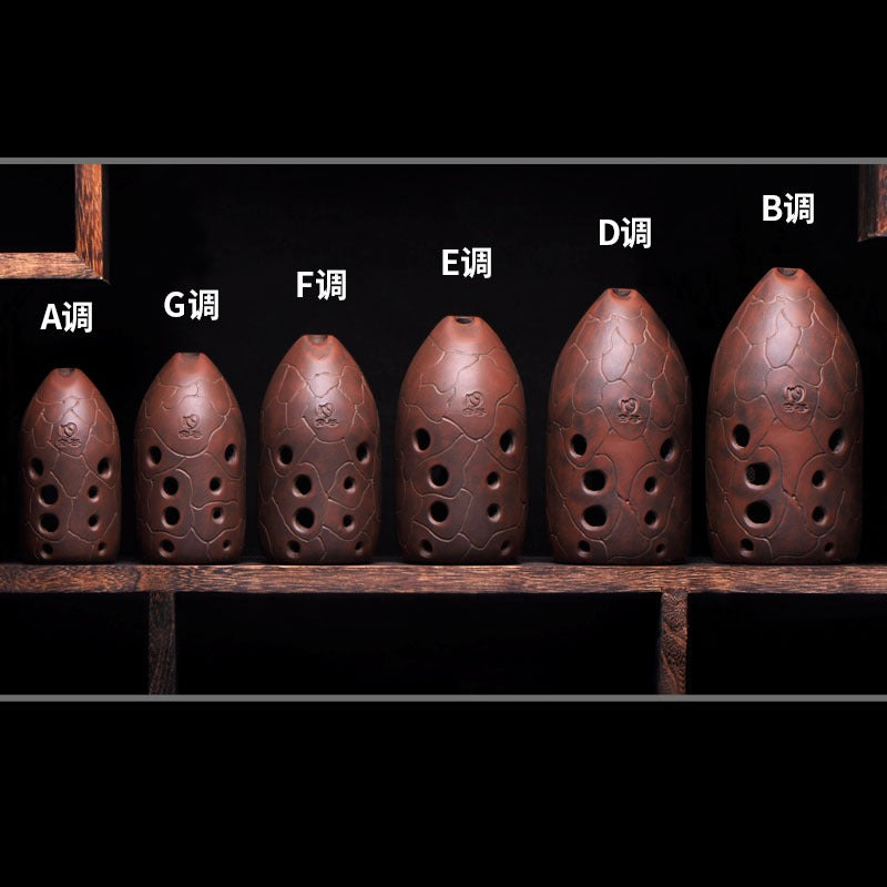 KongGu Xun 2024 – Professional 10-Hole Ceramic Ocarina Flute for Beginners & Students