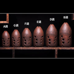 KongGu Xun 2024 – Professional 10-Hole Ceramic Ocarina Flute for Beginners & Students
