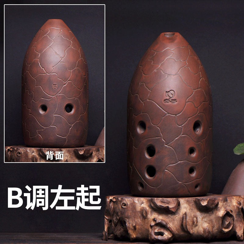 KongGu Xun 2024 – Professional 10-Hole Ceramic Ocarina Flute for Beginners & Students