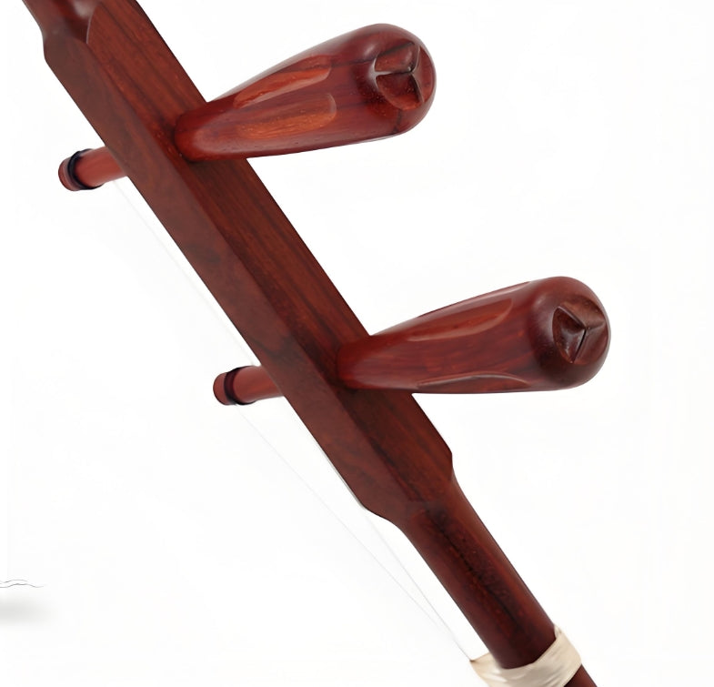 HuQiu “Huaxia Dragon’s Chant” Indian Small-Leaf Rosewood Erhu 5168-I – Professional Performance Erhu