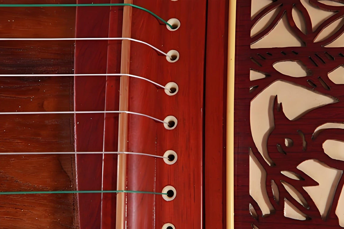 Dunhuang Guzheng 696M – "Hundred Flowers Welcoming Birds" | Bright & Resonant Sound