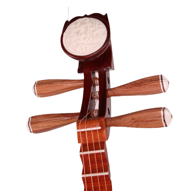 YueHai 902W-1 Children's Pipa – African Rosewood, Fine Tuning Pegs, Yun Cloud Head