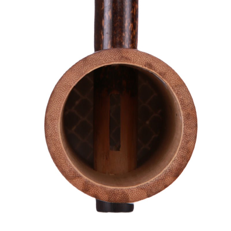 YueHai Model 701-2E Jinghu (Erhuang Tuning) – Grade 1 Purple Bamboo with East African Rosewood Pegs