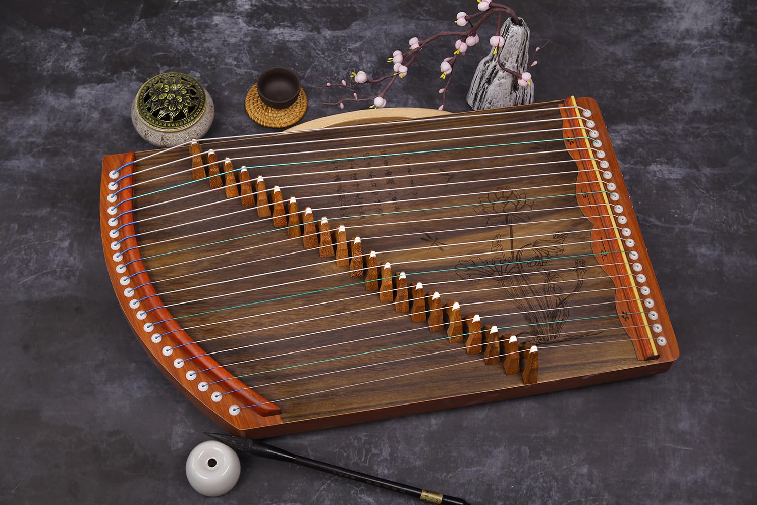 NS Musical Guzheng Finger Trainer with Complete Accessories Kit and Backpack, Ideal for Professionals, Adults