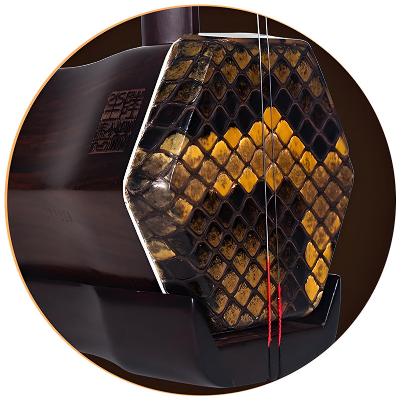 Lu Linsheng Five-Star Aged Rosewood Erhu – Premium Model for Solo Performance & Exams