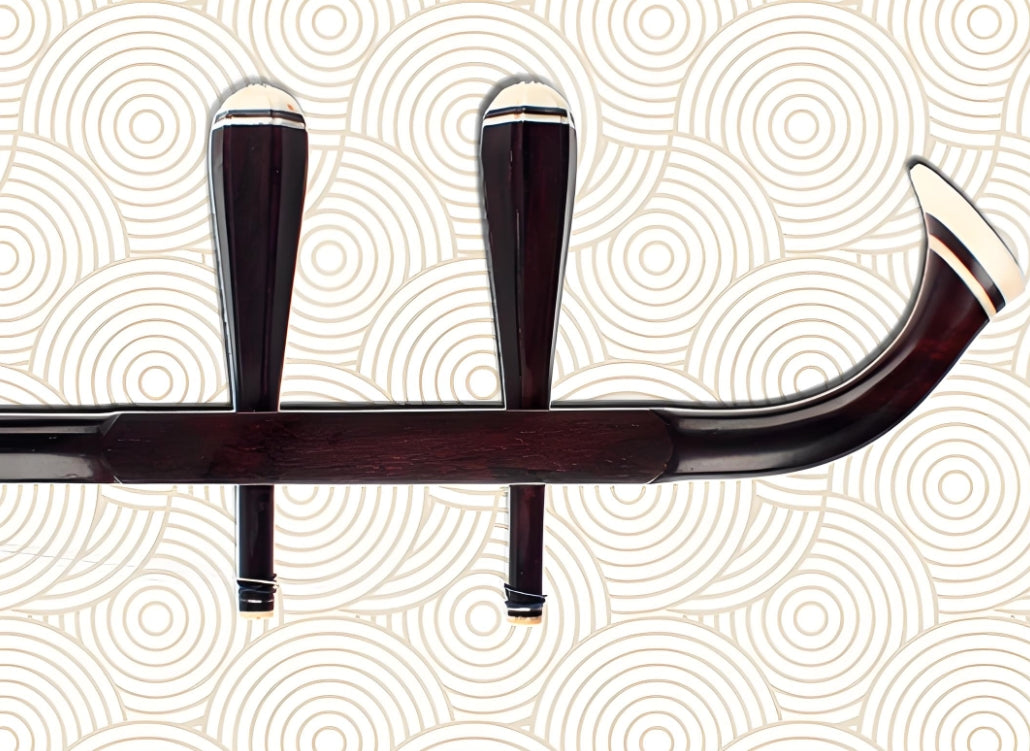 HuQiu Premium Dalbergia Wood(大叶紫檀) Professional Erhu 5133 – Exquisite Sound with Premium Materials for Professional Musicians