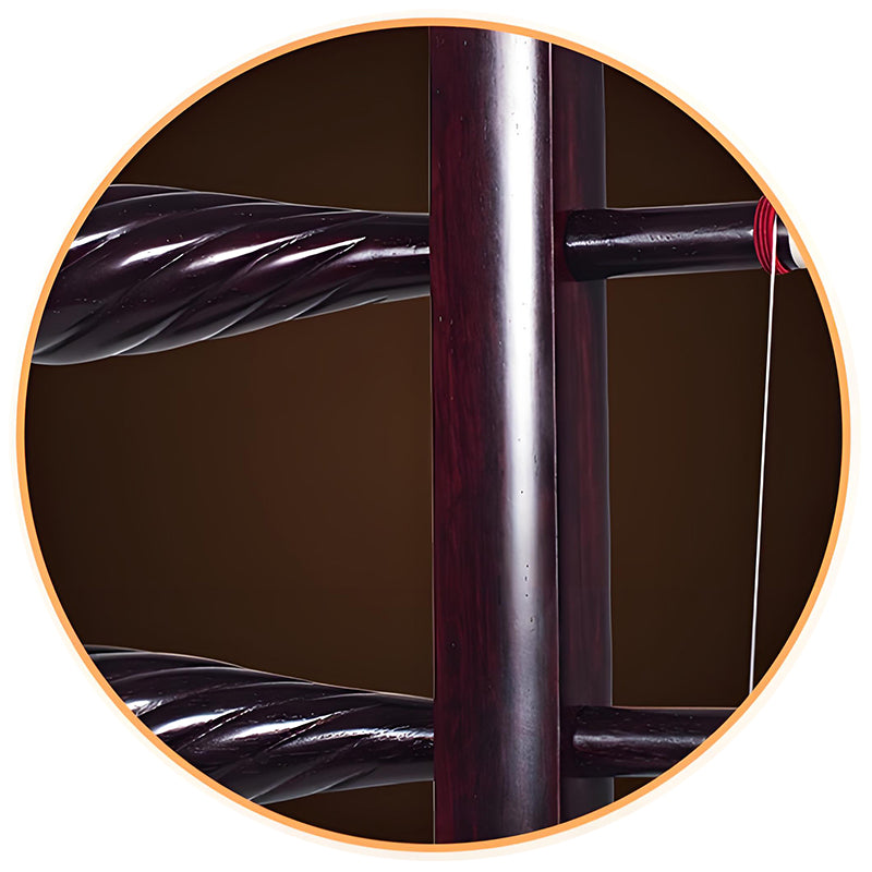 Lu Linsheng Limited Edition Indian Red Sandalwood Erhu – Soloist & Collector’s Model (Zitan King / Flowing Cloud Editions)