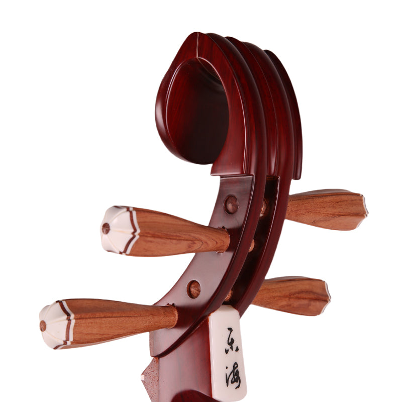 YueHai 902W-1 Children's Pipa – African Rosewood, Fine Tuning Pegs, Yun Cloud Head