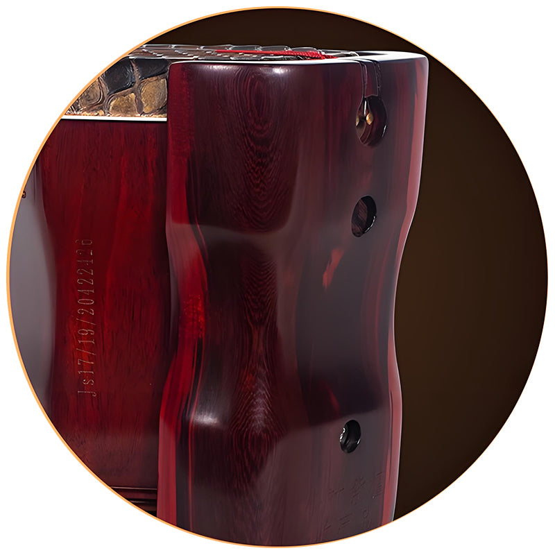 Lu Linsheng Five-Star Collection Erhu – African Red Sandalwood Models for Graded & Solo Performance