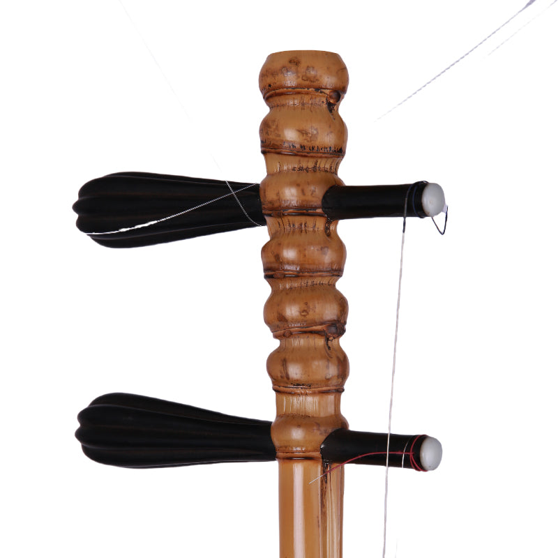 YueHai Model 701LE Jinghu (Erhuang Tuning) – Grade 1 Luohan Bamboo with East African Rosewood Pegs