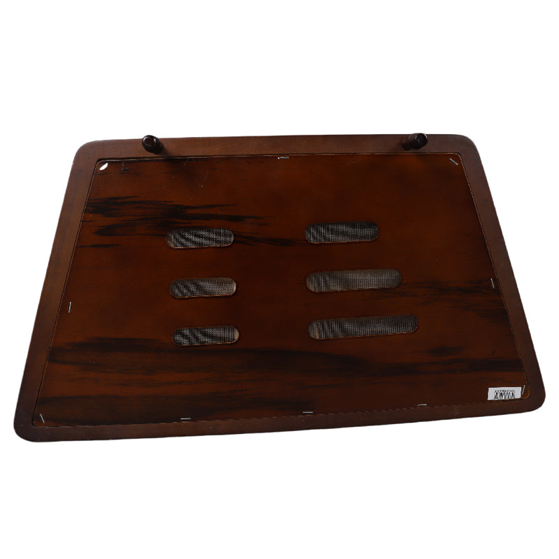YueHai 601YZ Beginner Mini Yangqin – Le Zhi Chu Series Small Dulcimer in Chestnut Wood