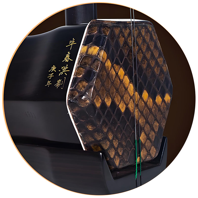 Lu Linsheng Solo Edition Aged Rosewood Zhonghu – Professional Performance & Collector's Model