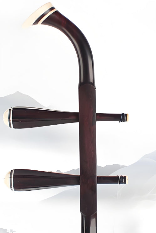 HuQiu Premium Ming-Qing Old Rosewood Erhu 5139 (Golden Seal) – Professional Grade with Classic Elegance