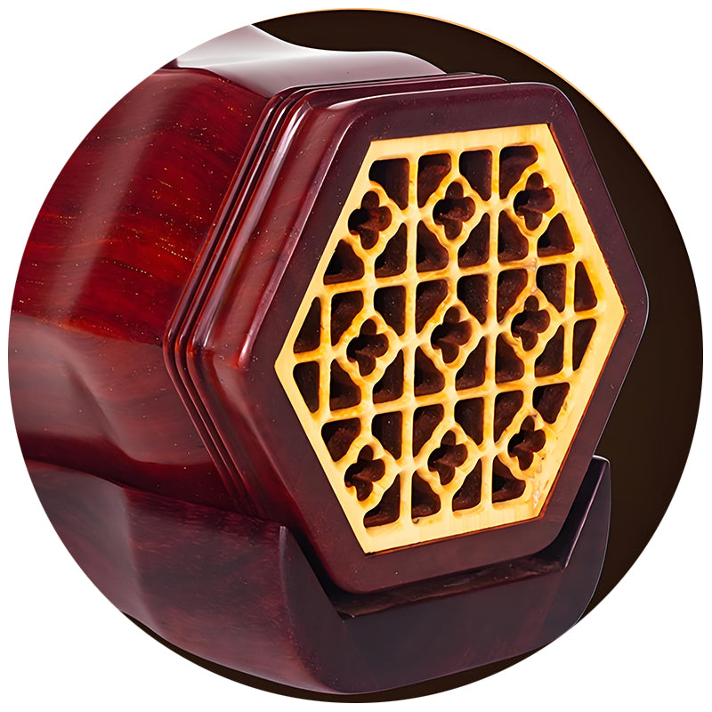 Lu Linsheng Collector's Edition Indian Red Sandalwood Erhu – Professional Solo & Collector Grade