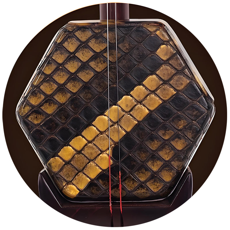 Lu Linsheng 5-Star African Red Sandalwood(非洲小叶紫檀) Erhu – Professional Solo & Performance Model