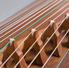 Dunhuang Guzheng 694M-YF "Fishing Boat Song at Dusk (Smooth Sailing)" – 163cm Zither with Ancient Rosewood, Premium Sound and Design