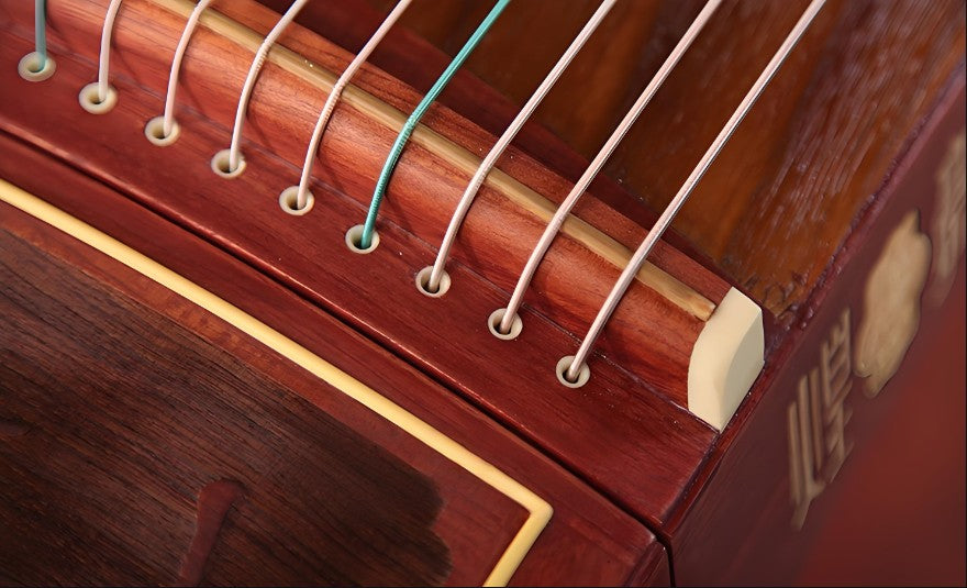 Dunhuang Guzheng 694M-YF "Fishing Boat Song at Dusk (Smooth Sailing)" – 163cm Zither with Ancient Rosewood, Premium Sound and Design