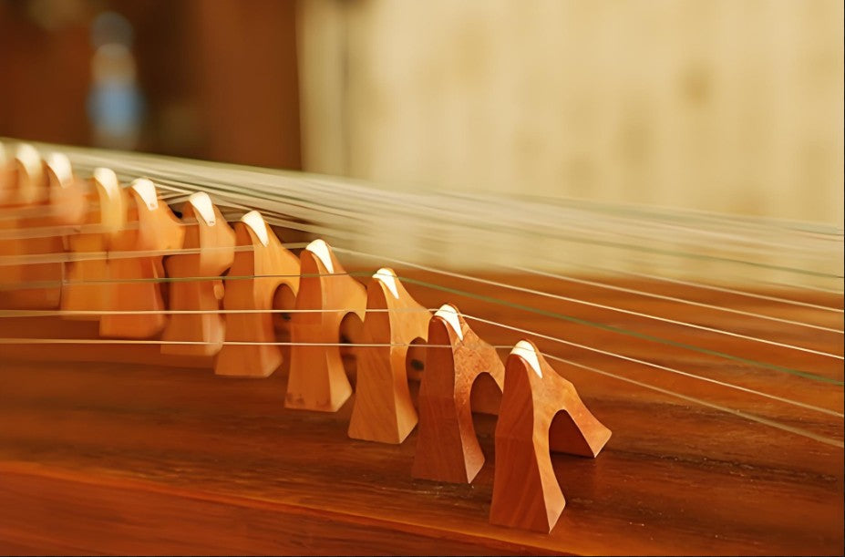 Dunhuang Guzheng 694KK "Bamboo Window Night Talk" – Premium Zither with Transparent, Bright Sound for Beginners and Professionals