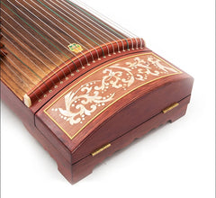 Dunhuang Guzheng 694LC-C "Auspicious Clouds" – Premium Zither with Mother-of-Pearl Inlay and Bright, Transparent Sound