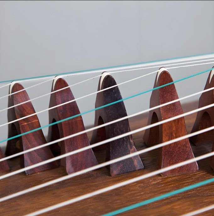 Dunhuang Guzheng 695D "Meizhuang Melody" – Premium Carved Zither with Bright and Expressive Tone