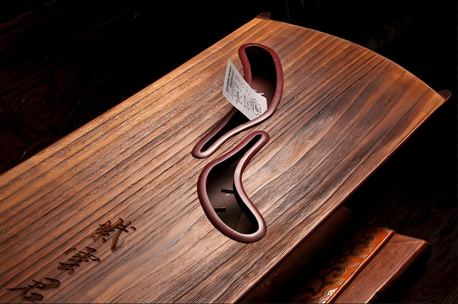 Dunhuang Guzheng 698T "Tian Zhen Yuan Yun (Zitan Peony)" – Premium Bone Inlay Craft, Crisp High Tones, Full Midrange, Exclusive Design