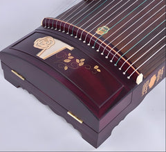Dunhuang Guzheng 8698TM "The Love of the City" - Tianzhen Yuan Yun, Silver Thread Inlay, Premium Wood, Elegant Design