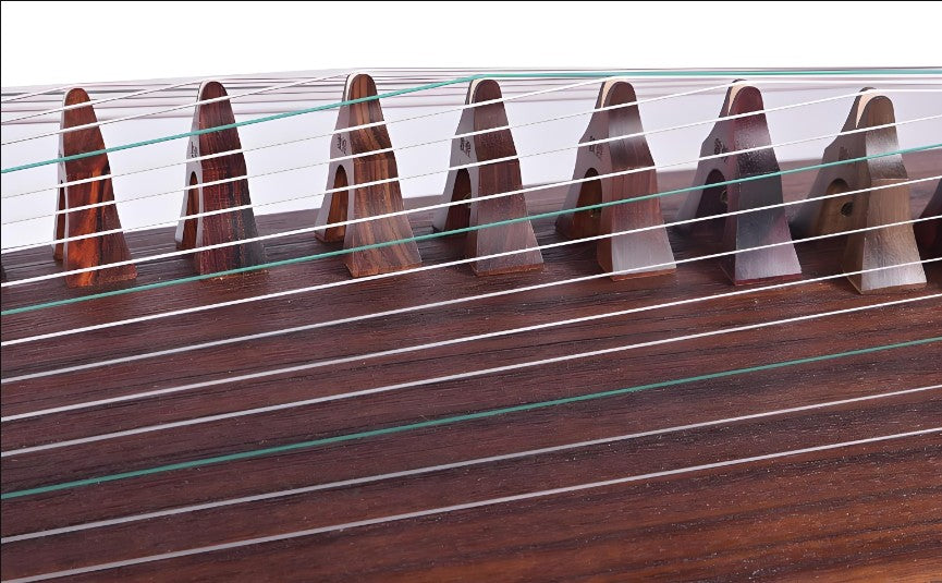 Dunhuang Guzheng 8698TM "The Love of the City" - Tianzhen Yuan Yun, Silver Thread Inlay, Premium Wood, Elegant Design