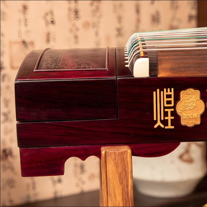 Dunhuang 6698J "The King’s Farewell" Premium Collectible Guzheng - Silver Inlay Craftsmanship