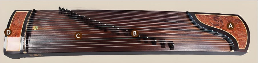 Dunhuang Guzheng 695OOO - Elegant Cherry Blossom