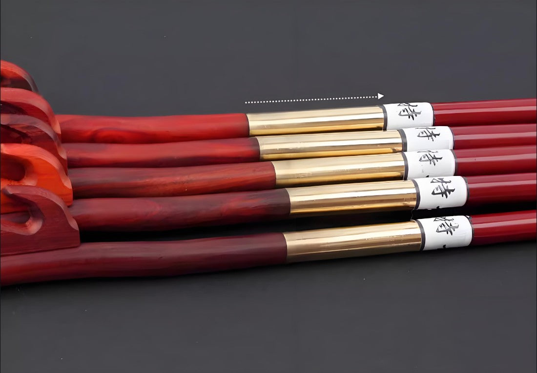 Huqiu Professional Erhu Bow – Pernambuco Tip with Bamboo Shaft & Natural Horsehair