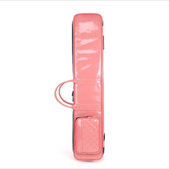 Premium Lacquered Leather Erhu Case – Dual-Shoulder & Hand-Carry with Extra Padding and Large Storage Compartment