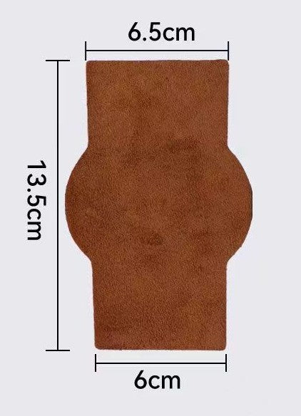 Genuine Leather Anti-Slip Pad for Erhu – Universal Instrument Cushion with Adhesive