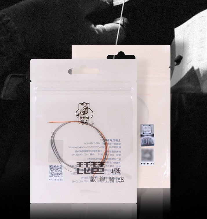 Dunhuang Pipa Strings – Nylon-Wound Steel Strings (1st–4th) | Professional Strings for Traditional Chinese Pipa